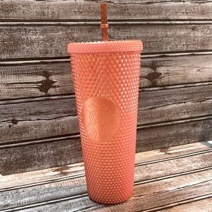 Starbucks orange pearl Venti tumbler